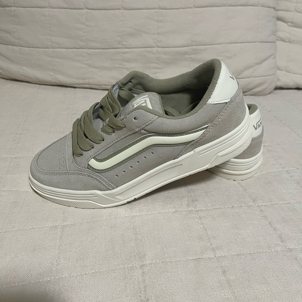 New Vans unisex shoes tan/light olive green